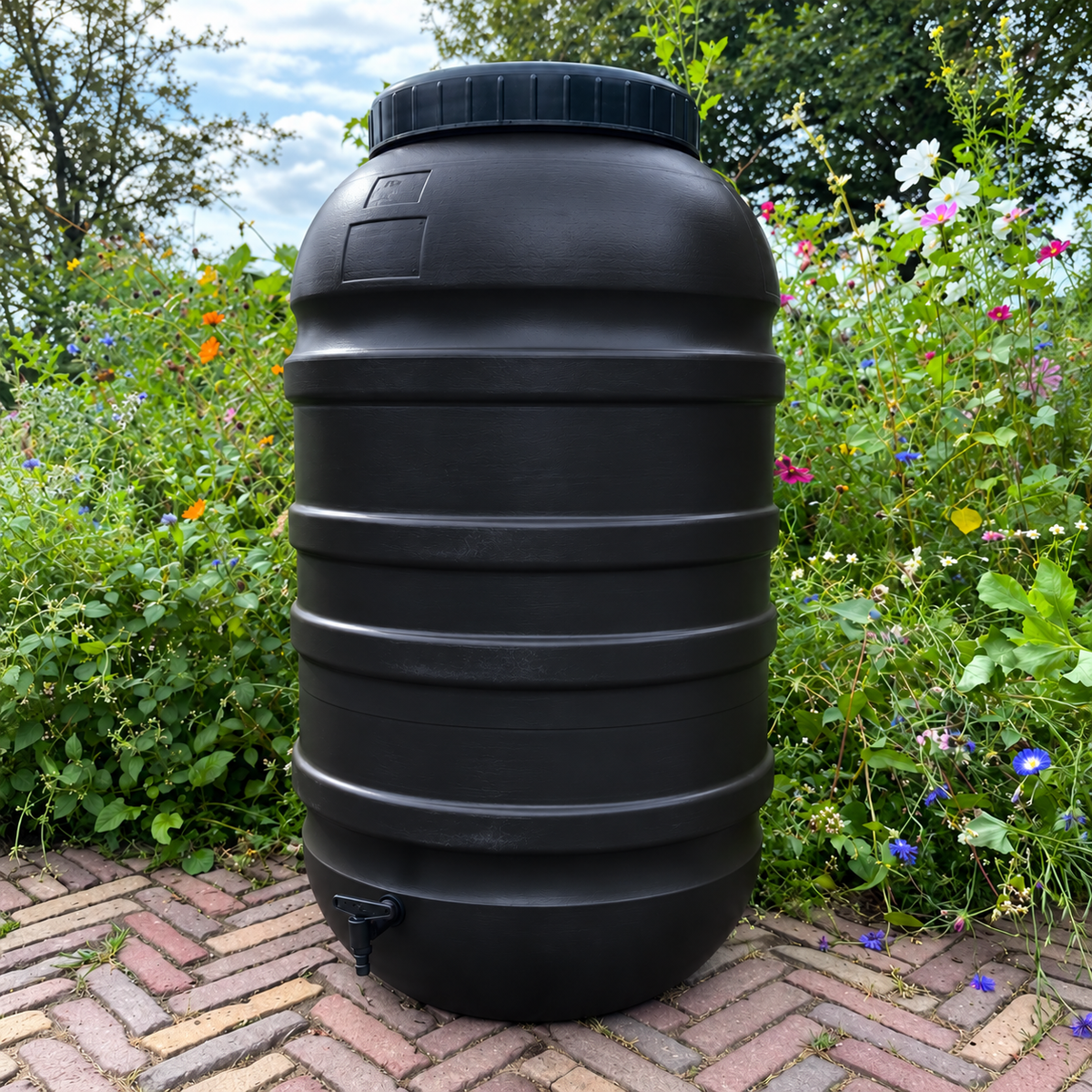Kunststof regenton 220L