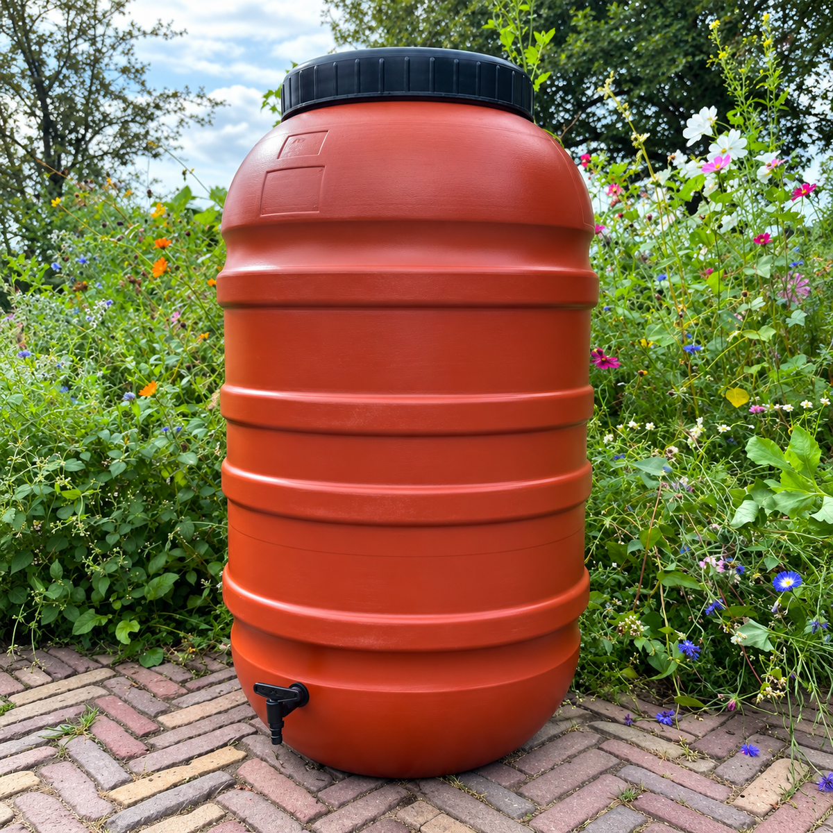 Kunststof regenton 220L